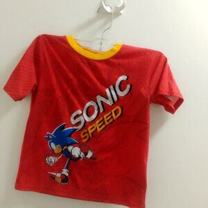 "Sonic The Hedgehog", Boys Two Piece, Short  Sleeved, Top and Shorts Set